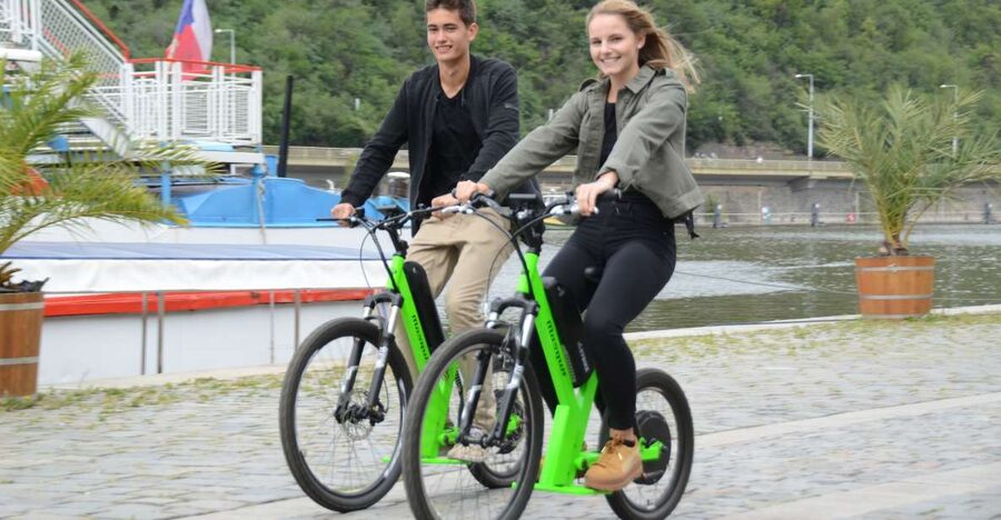 Prague: Electric Scooter & Cruiser Fat eBike Rental - Petřín and Letná, where the electric power earns its keep