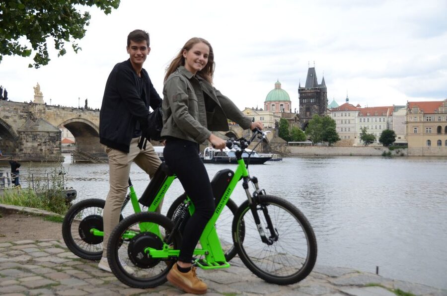 Prague: Electric Scooter & Cruiser Fat eBike Rental - What $34 buys you