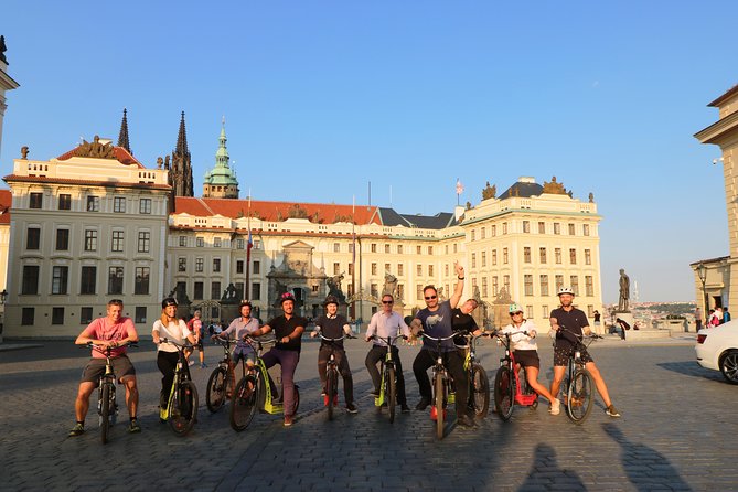 Prague: electric scooter & E-bike guided tour - Prague Castle, Strahov, and Petřín Hill