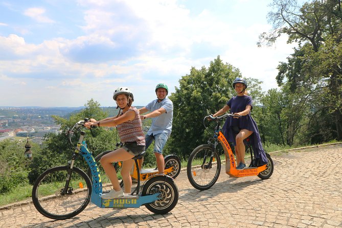 Prague: electric scooter & E-bike guided tour - Starting at Maltezské Square