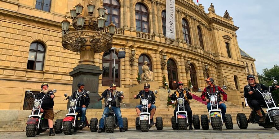 Prague: Electric Trike Viewpoints Tour - Letná Park and the five-bridge view
