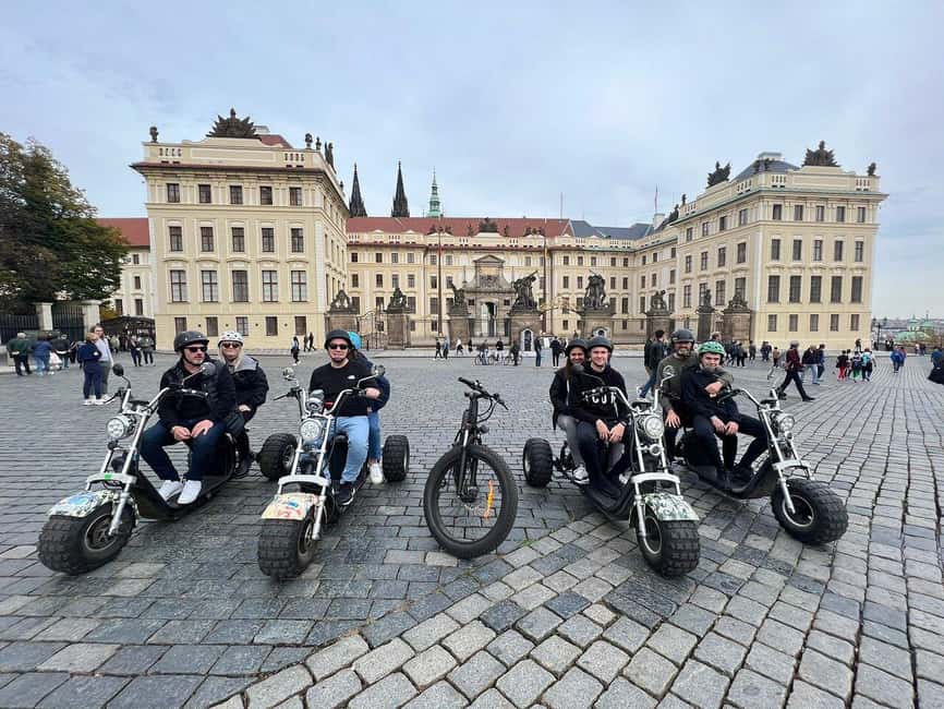 Prague: Electric Trike Viewpoints Tour - Weather, timing, and guide quality