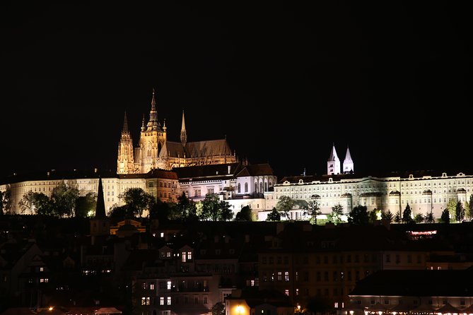 Prague evening/lights tour by car - Why Prague looks better from several hills after dark