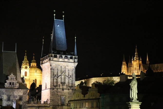 Prague evening/lights tour by car - Letná Park and the river bridges