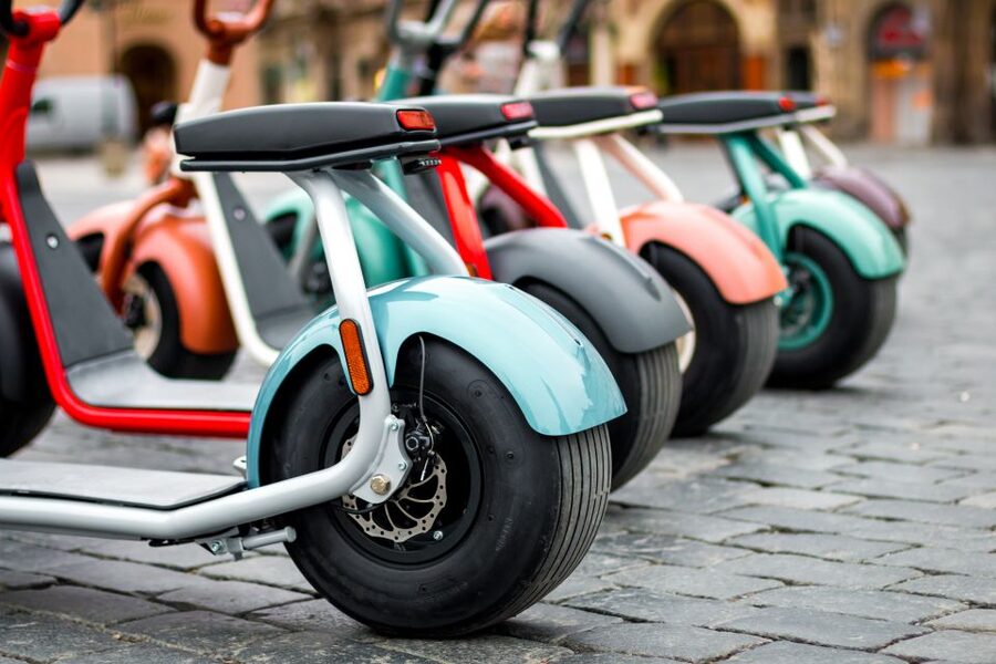 Prague: Fat Tire E-Scooter Guided Tour - The final stretch through Malá Strana