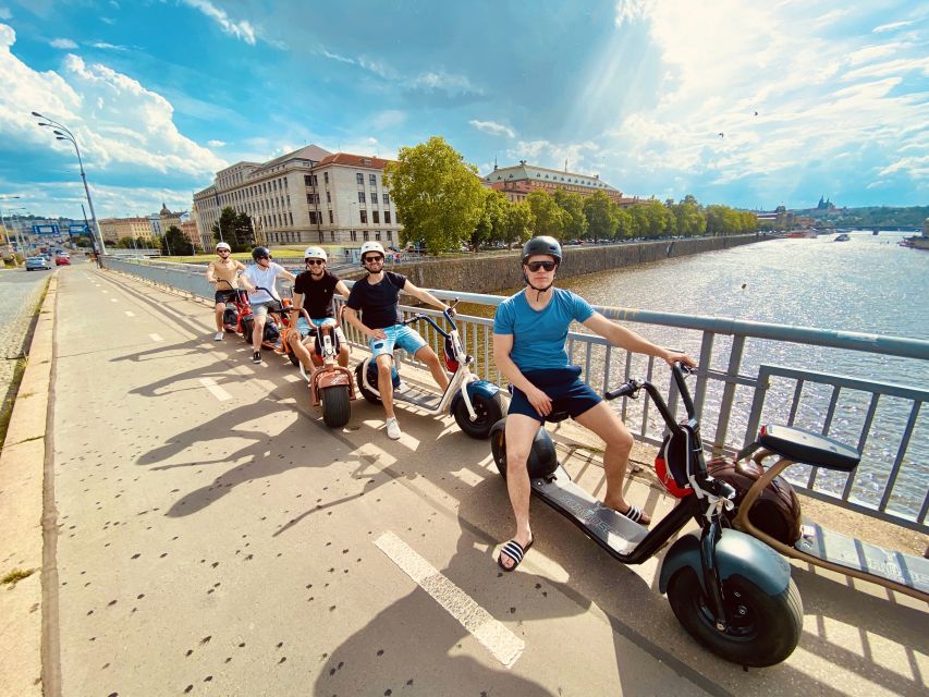 Prague: Fat Tire E-Scooter Guided Tour - The ride, the streets, and the comfort question