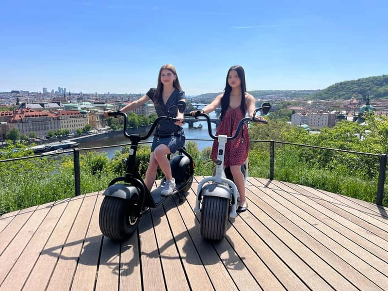Prague: Fat Tire or Regular Scooter Tour with A Local Guide - Choosing between the Hugo Bike and SCROOSER