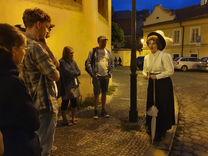 Prague: Ghost Tour - The Old Jewish Cemetery Gives the Tour Its Darkest Setting