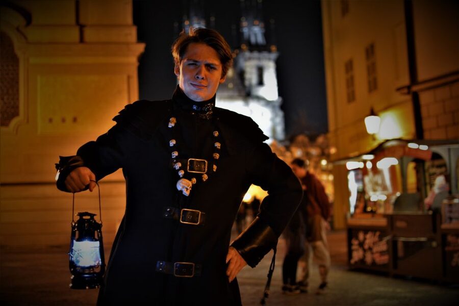 Prague: Ghosts, Legends, Medieval Underground & Dungeon Tour - The Church of the Holy Spirit and nearby lanes