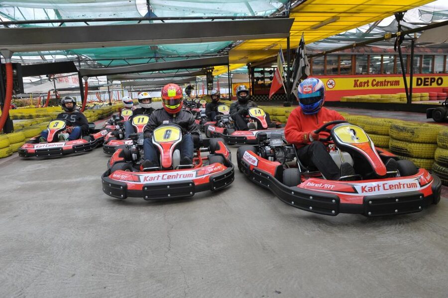 Prague: Go-Kart Racing Experience - A full-size race outing outside central Prague