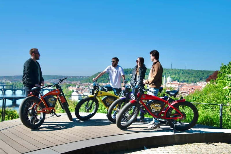 Prague: Grand City Tour on Fat e-Bike - Charles Bridge and Lesser Town