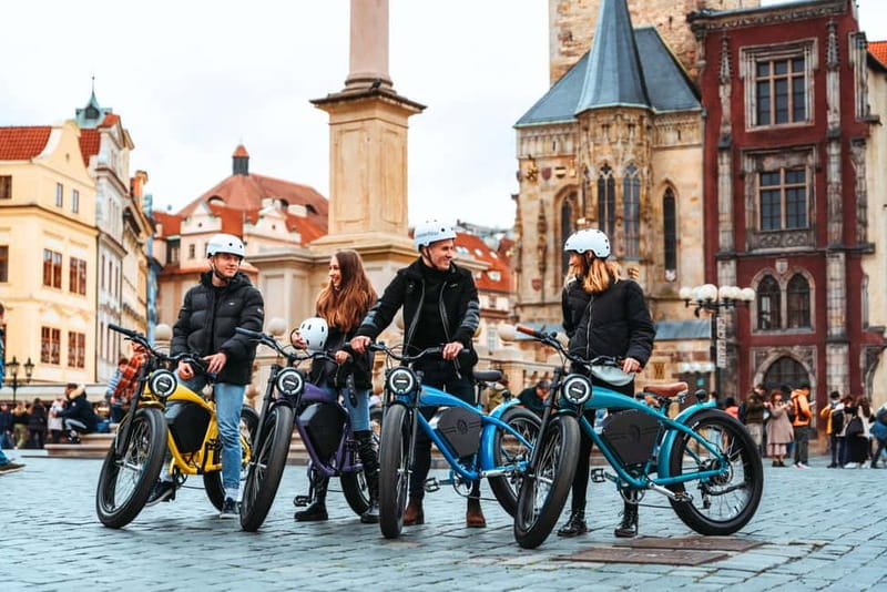 Prague: Grand City Tour on Fat e-Bike - Letná Park and the city views