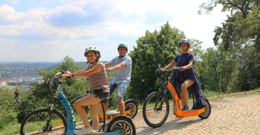 Prague: Grand e-Scooter Guided Tour - Charles Bridge and the Kafka Museum