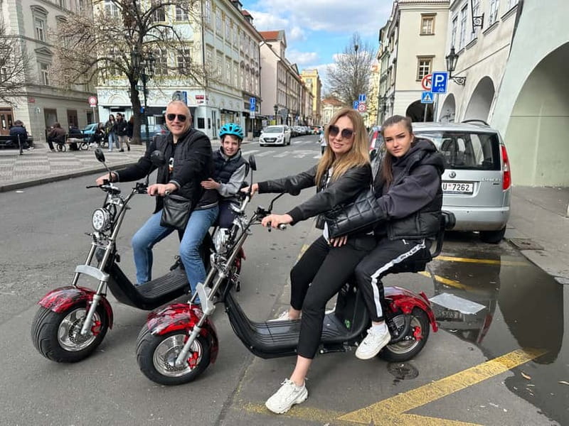 Prague: Guided Fat Tire e-Scooter Tour - Why this two-hour route works in Prague