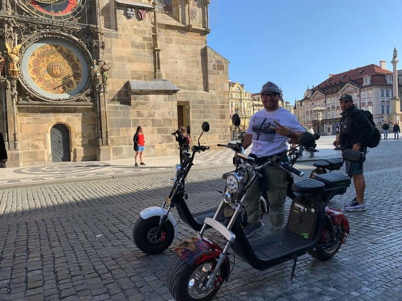 Prague: Guided Fat Tire e-Scooter Tour - What the guide adds to the ride