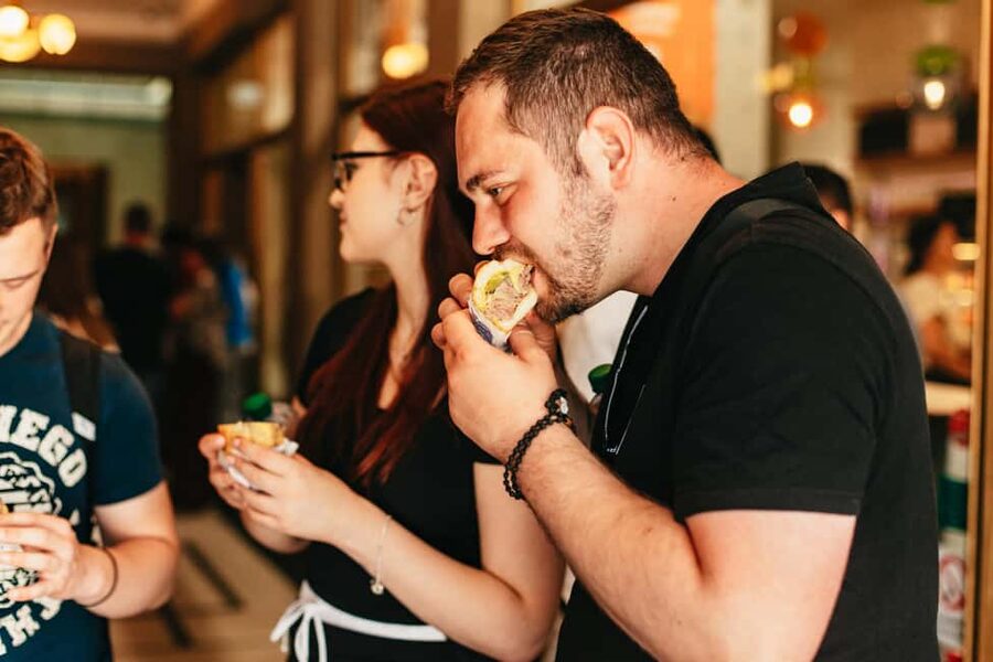 Prague: Guided Street Food Walking Tour - Old Town sights between the bites