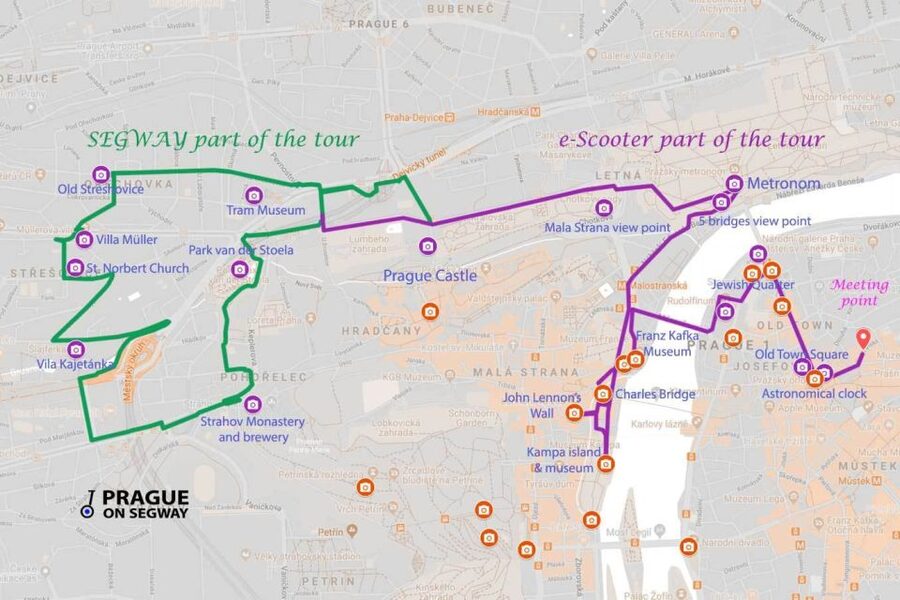Prague: Half-Day Guided Tour by Segway and E-Scooter - Why the Segway and e-scooter pairing works