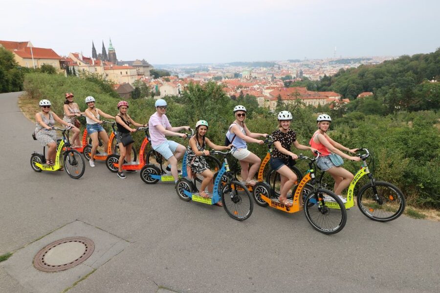 Prague: Half-Day Guided Tour by Segway and E-Scooter - Kafka Museum, the narrowest alley, and riverside Prague