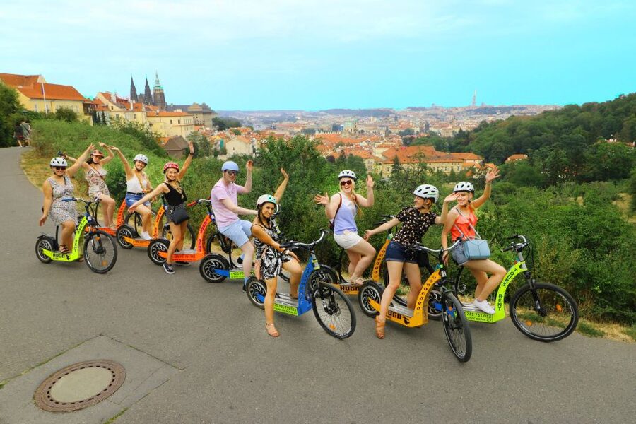 Prague: Highlights Tour on e-Scooter or eBike - Strahov Monastery and Prague’s highest views
