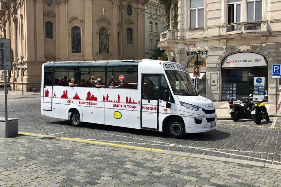 Prague: Historic City Center Bus Tour with Top Sights - From New Town monuments to Charles Bridge