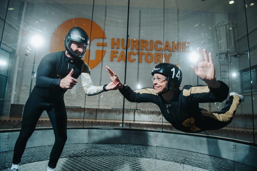 Prague: Hurricane Factory Indoor Skydiving Experience - What the Hurricane Factory experience feels like