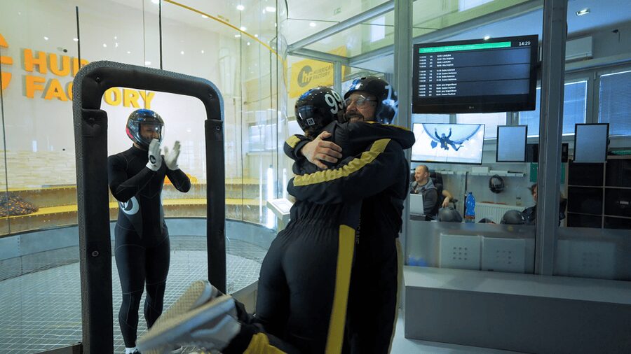 Prague: Hurricane Factory Indoor Skydiving Experience - Getting suited up with the supplied equipment