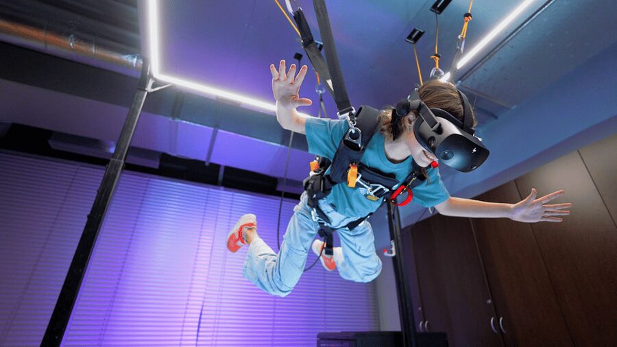 Prague: Hurricane Factory Parachute Jump VR Simulator - Why the small group limit matters