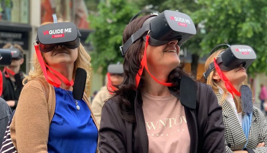 Prague: Immersive History Walking Tour and VR - Finishing by the Dancing House and the Vltava