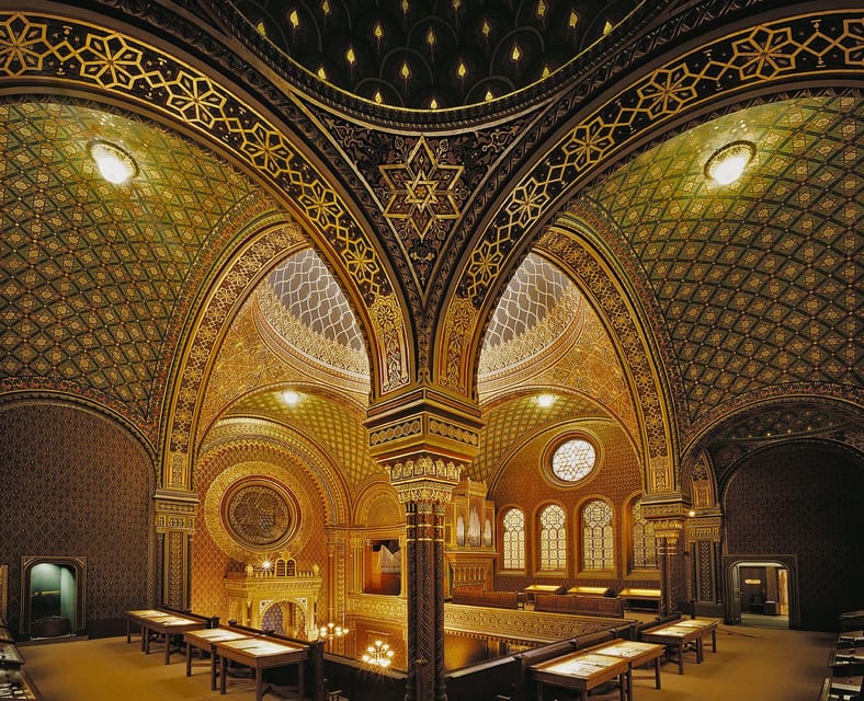 Prague Jewish Town/Skip-the-Line Official Entry Ticket - Spanish Synagogue and the Moorish interior