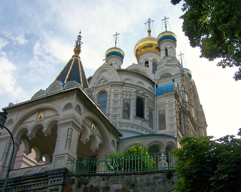 Prague: Karlovy Vary Day Trip with Watchtower and Funicular - Diana Observation Tower and the Funicular