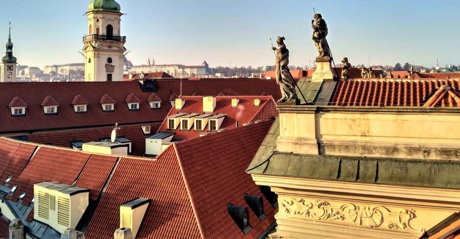 Prague: Klementinum Library & Astronomical Tower Guided Tour - Finding the meeting point inside the complex