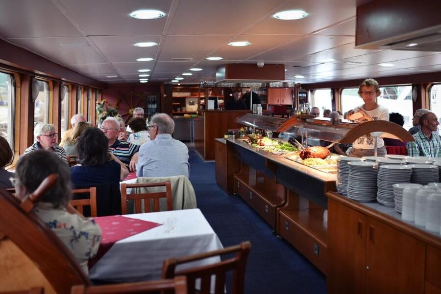 Prague: Lunch Cruise on Vltava River with open Buffet - Wheelchair access needs a careful check