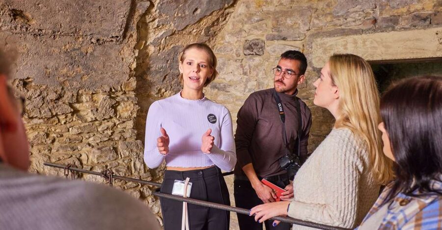 Prague: Medieval Underground Guided Tour - The Angels College underground