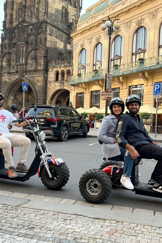 Prague Monastery & Panoramic Viewpoint Electric Trike Tour - Why the electric trike works well in Prague