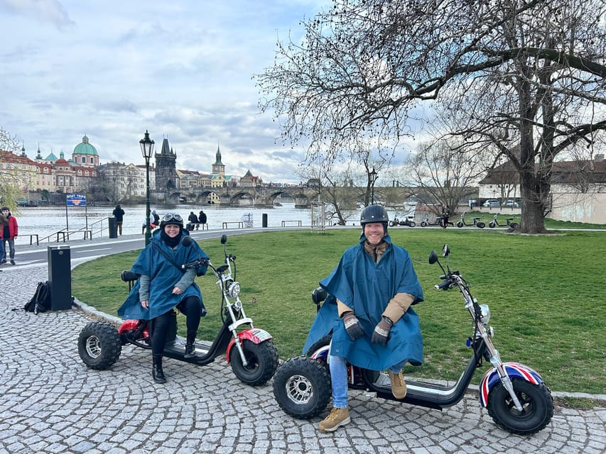 Prague Monastery & Panoramic Viewpoint Electric Trike Tour - Prague Castle and the Great Strahov Stadium
