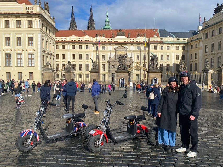 Prague Monastery & Panoramic Viewpoint Electric Trike Tour - Charles Bridge and Rudolfinum