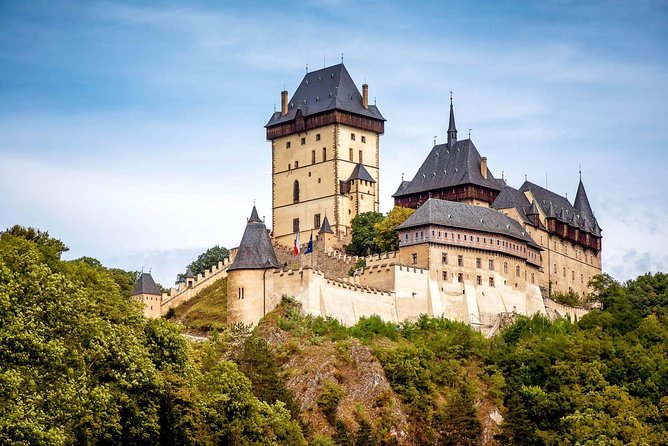 Prague-Munich One-Way Sightseeing Day Tour - Karlstejn Castle and the uphill start