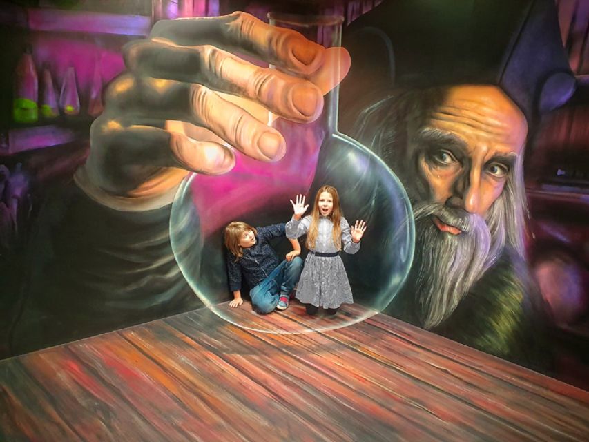 Prague: Museum of Fantastic Illusions Entry Ticket - King Kong, Chaplin, Einstein, and the best photo stops