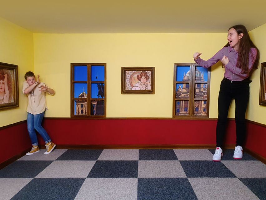 Prague: Museum of Fantastic Illusions Entry Ticket - Visiting with children, teens, or adults