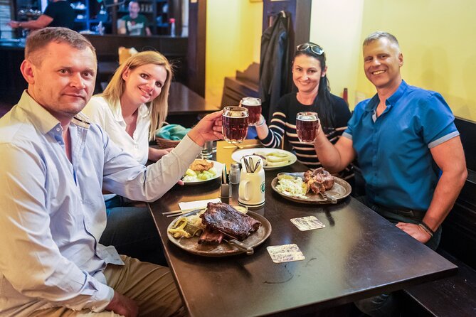 Prague Old Town And Beer Walking Tour Including Dinner - Walking demands, clothing, and group comfort