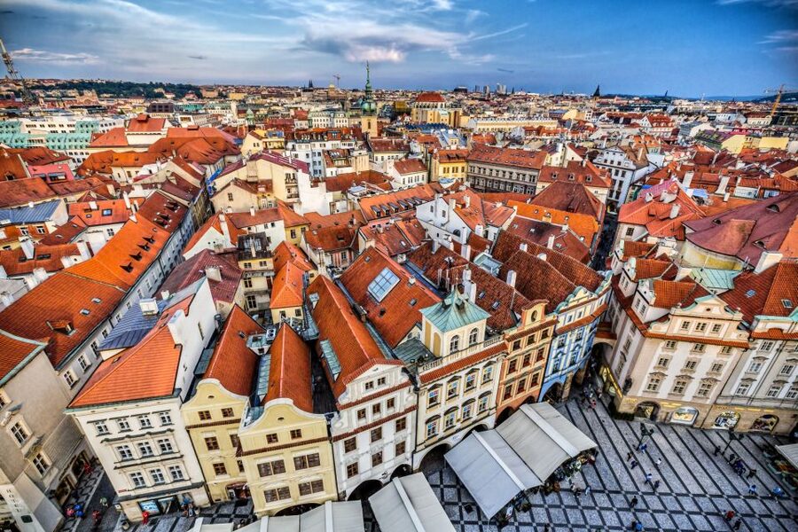 Prague: Old Town Hall Tower Entry Ticket - Finding the priority counter on Old Town Square
