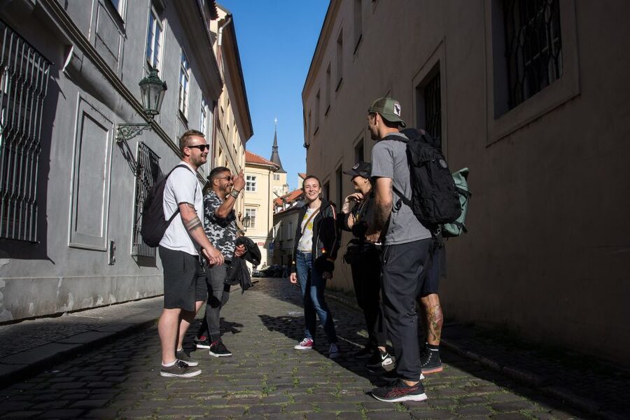 Prague: Old Town Highlights & Hidden Gems Guided Tour - Lesser Town and the first look at Prague