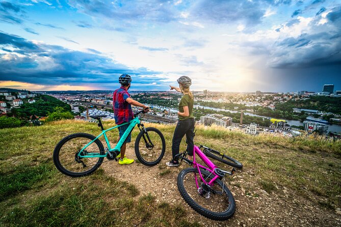 Prague on E-Bike: Explore Greater Downtown Parks & Epic Views - Vysehrad: Prague views from an old fortress