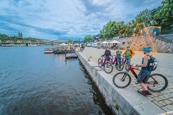 Prague on E-Bike: Explore Greater Downtown Parks & Epic Views - Starting near the Vltava at Cafe Terapie
