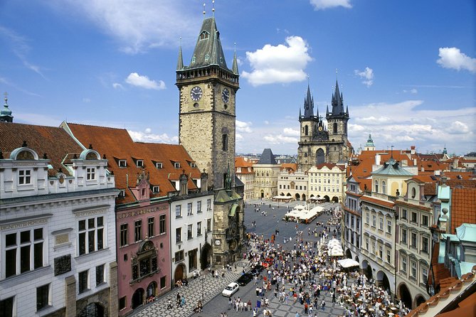 Prague Orientation 1-Hour Bus Tour - Masaryk Railway Station and the move into New Town