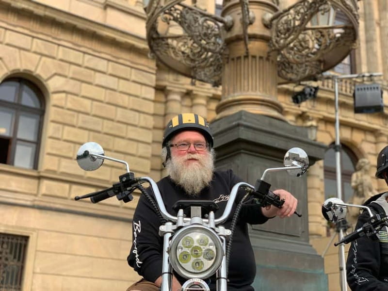 Prague: Panoramic Viewpoints Guided Electric Tricycle Tour - The longer route to Prague Castle
