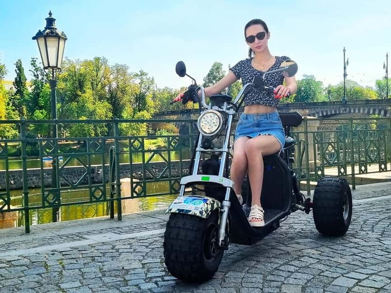 Prague: Panoramic Viewpoints Guided Electric Tricycle Tour - Starting near the Japanese Embassy in Lesser Town