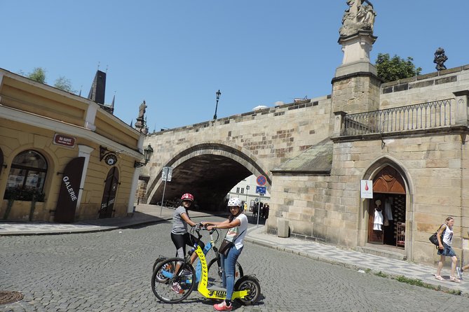 Prague Panoramic Views e-bike and e-Scooter guided Tour - Starting at Maltézské náměstí in Mala Strana