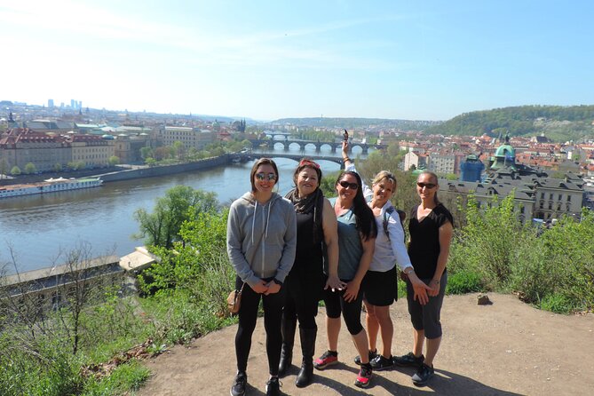 Prague Panoramic Views e-bike and e-Scooter guided Tour - Strahov Monastery and Petrin Hill
