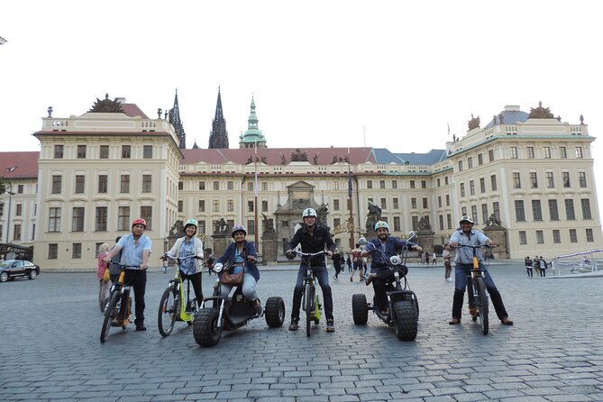 Prague Panoramic Views e-bike and e-Scooter guided Tour - Safety, fitness, and family considerations